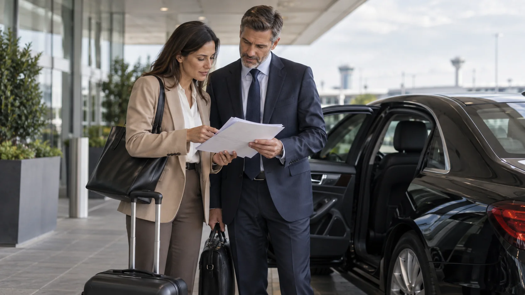 Business travel chauffeur service