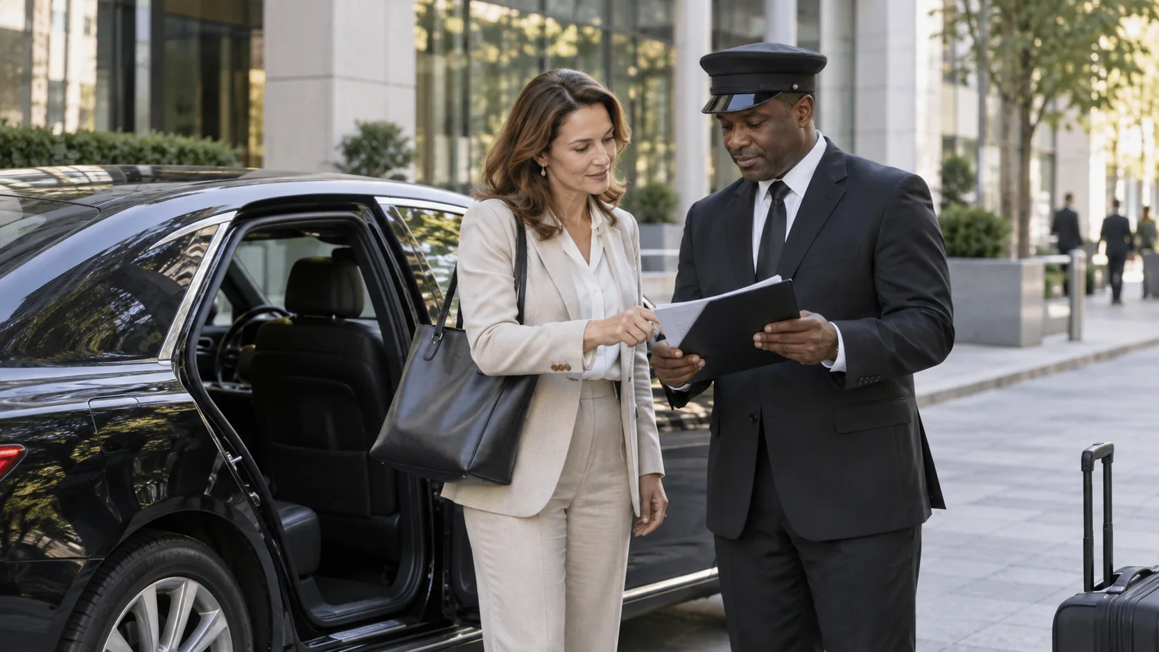 Hourly chauffeur service for flexible itineraries